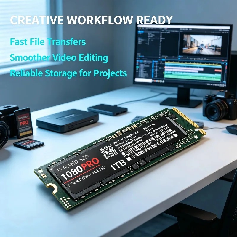 قرص SSD جديد 1080Pro بسعة 512G - مراجعة M.2 Nvme 4Tb Pcie 4.0 Ssd وسعره