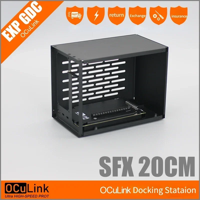 حافظة ألومنيوم OCuP4v2 OCuLink - مراجعة External Gpu Dock Pcie 4.0 Oculink وسعره