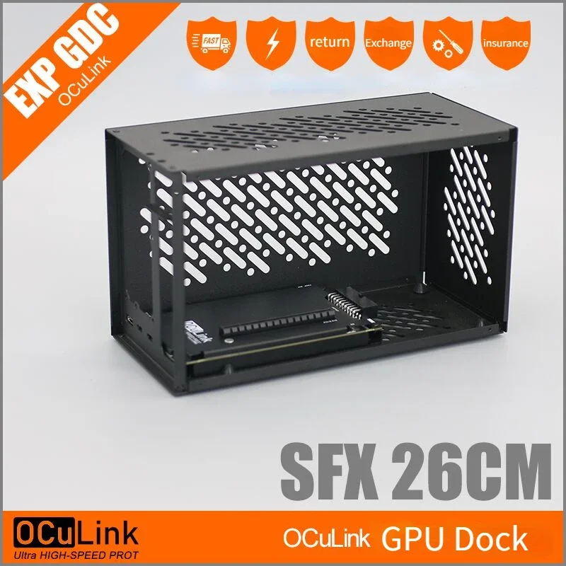 حافظة ألومنيوم OCuP4v2 OCuLink - مراجعة External Gpu Dock Pcie 4.0 Oculink وسعره