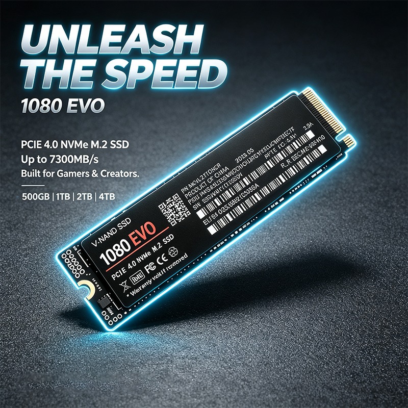 محرك أقراص صلبة داخلي جديد عال - مراجعة M.2 Nvme 4Tb Pcie 4.0 Ssd وسعره