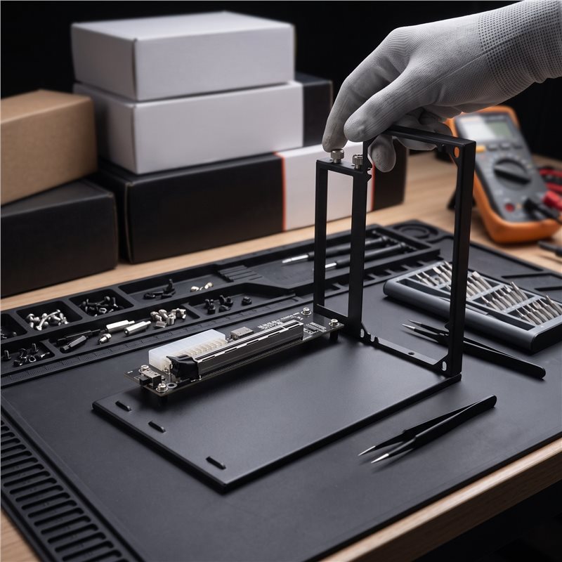 بطاقة محول Oculink EGPU F9G-BK - مراجعة External Gpu Dock Pcie 4.0 Oculink وسعره