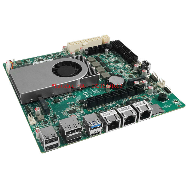 عرض محدود: لوحة أم N150 NAS Ho - مراجعة Nas Motherboard N100 6 Sata وسعره